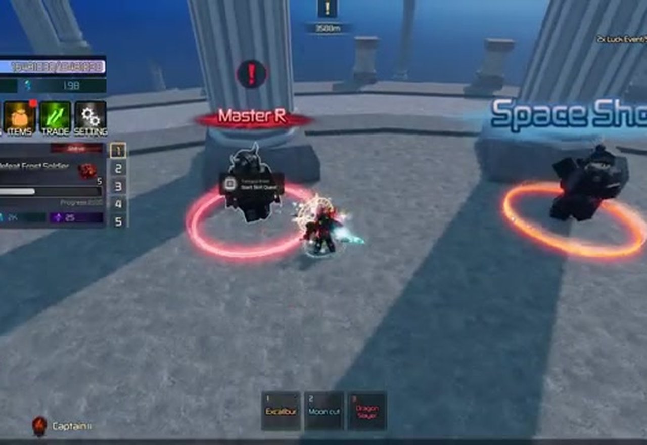 Broken Blade Midgard Island Space Shop and farming route